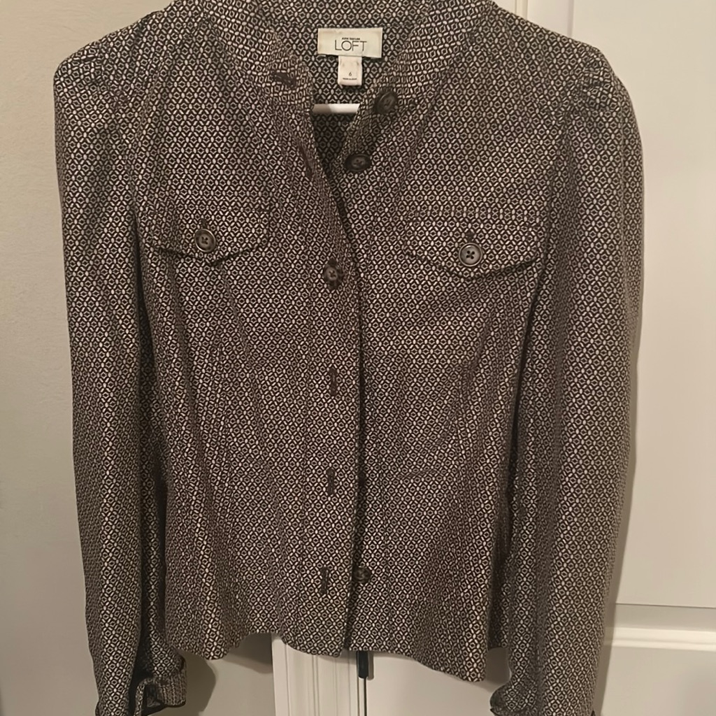 Brown Pattern Jacket